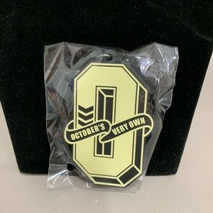 October's Very Own Varsity O Rubber Keychain